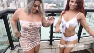 Jeff Black'in Latina Vixens Victoria Diaz ve Tanrıça Donabella ile Anal Macerası