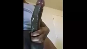 Vaya... 13 pulgadas de polla negra...!!!